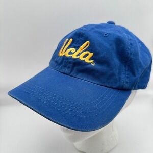 UCLA Bruins Baseball Cap Hat Script Logo Adjustable Blue NCAA College University